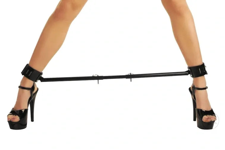 Adjustable Length Wrist or Ankle Bondage Spreader Bar w/Cuffs
