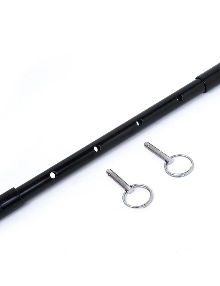 Adjustable Length Wrist or Ankle Bondage Spreader Bar w/Cuffs