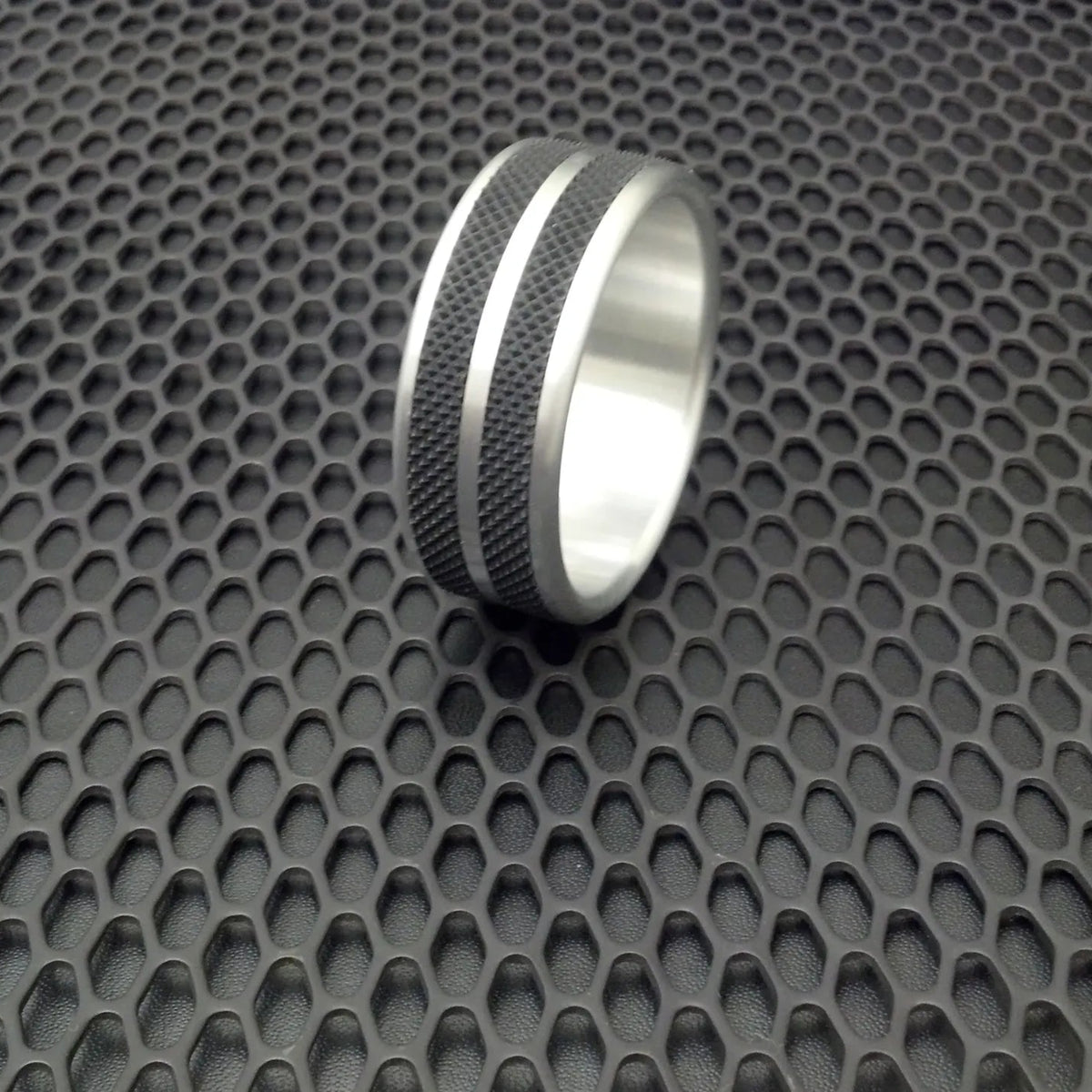 GRIPZ Double Style Cockring in Aluminum