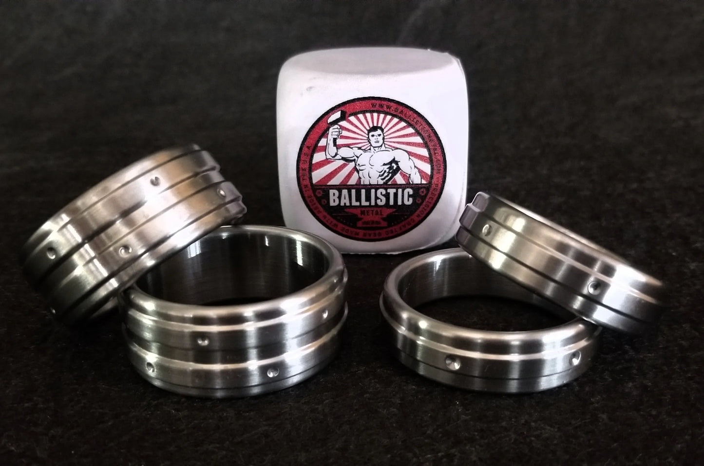 Divet Dual Style Cockring in Stainless Steel SS