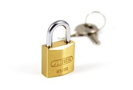 Padlock Lock for Restraints and Chastity Devices