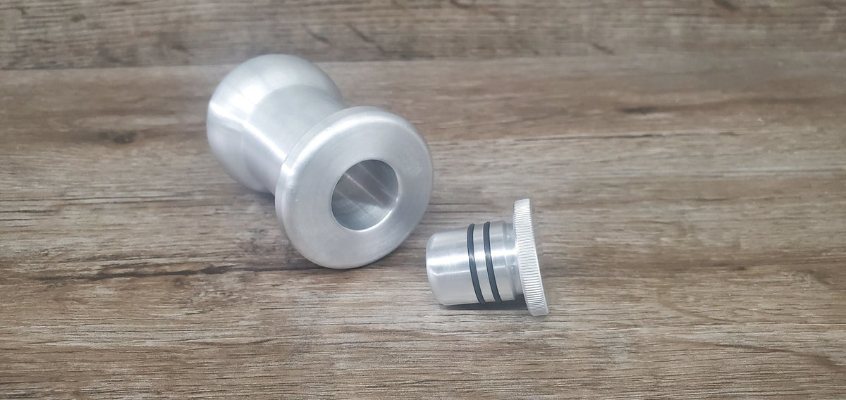 Butt Plug / Anal Stretcher Stopper Plug Cork Ballistic Metal