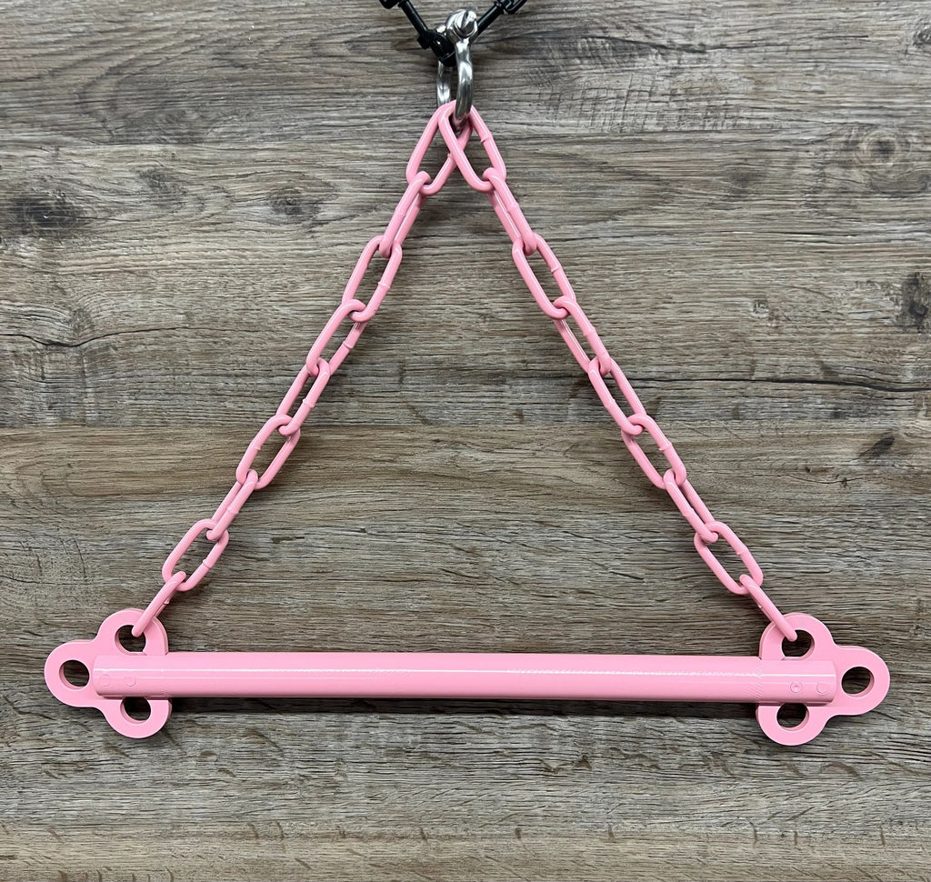Pretty in Pink Mini Suspension Bar BDSM Spreader