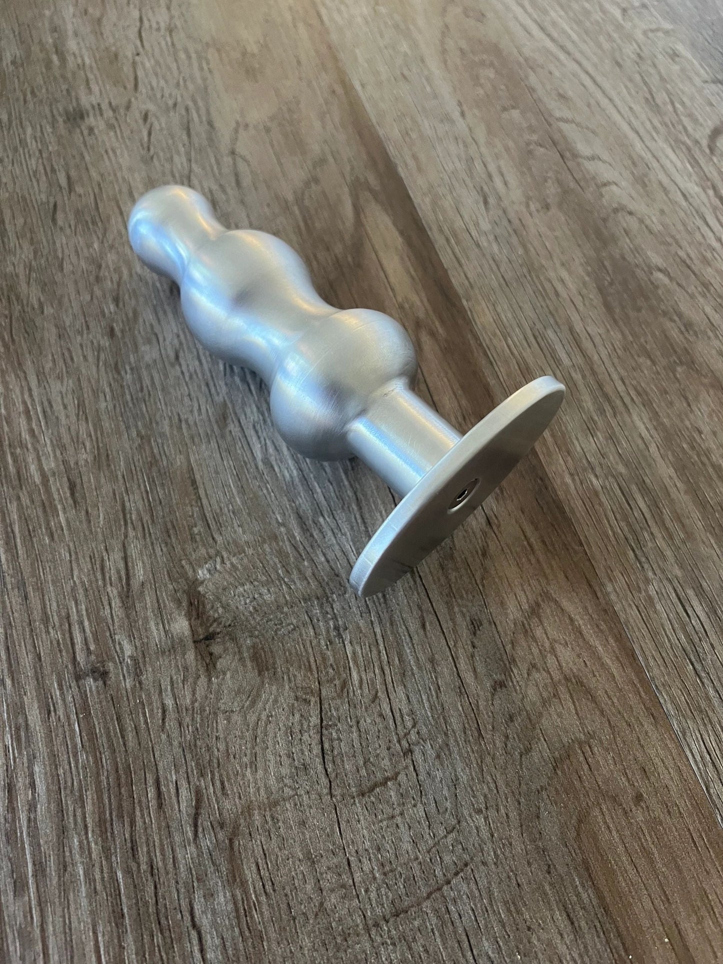 Triple Bump 3 Step Anal Plug in Aluminum