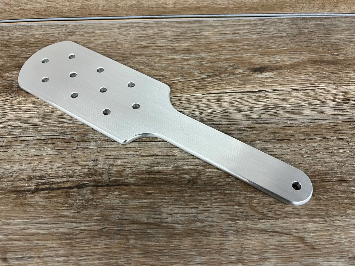 Frat Paddle Traditional Design Spanking Paddle in Aluminum