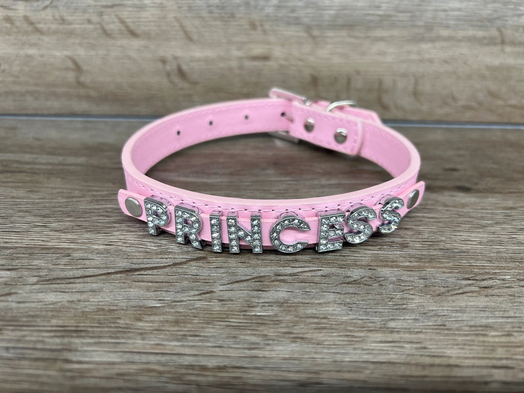 Custom Personalized Vegan Leather BDSM Bondage Slave Collar Slave BDSM
