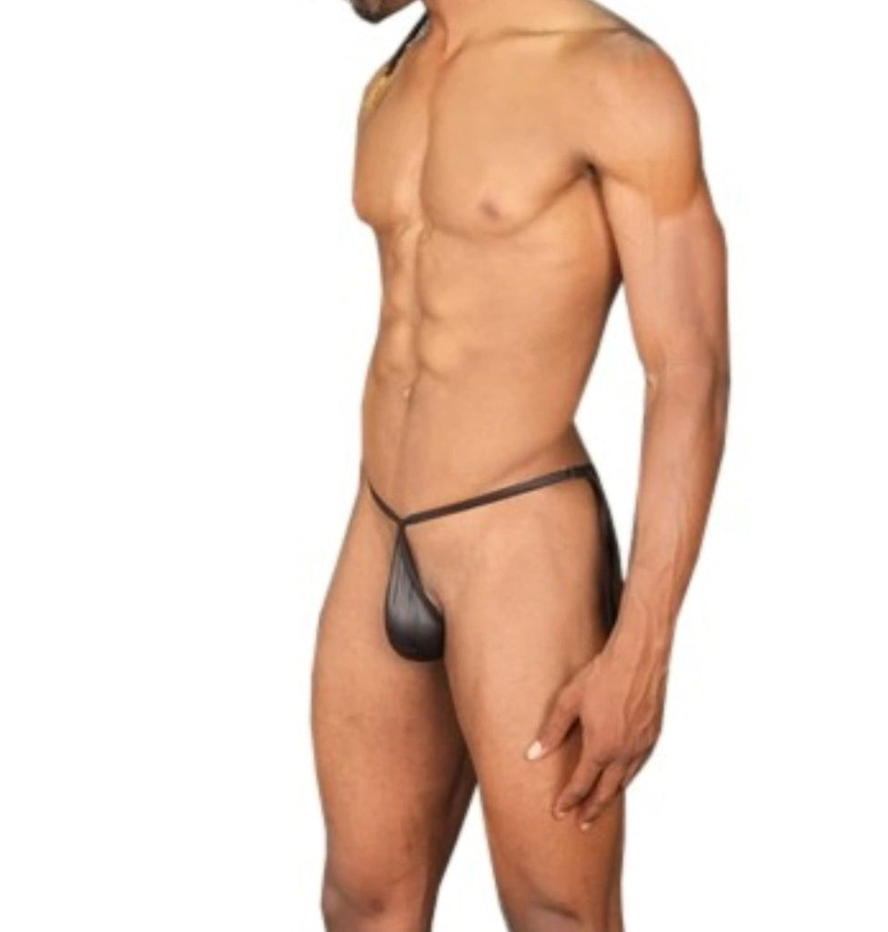 Deep Entry Bikini Thong With Butt Plug Option