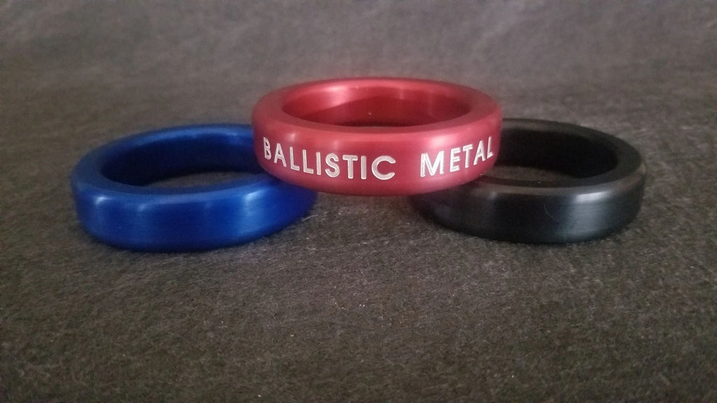 Chubby Style Cockring in Anodized Aluminum