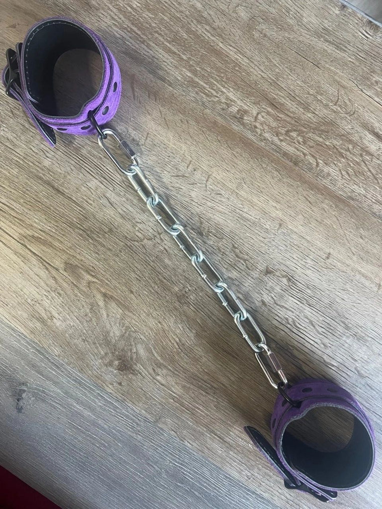 Connector Chain with Quick Links Clip for Bondage Spreader Bars, Restraint Cuffs, BDSM