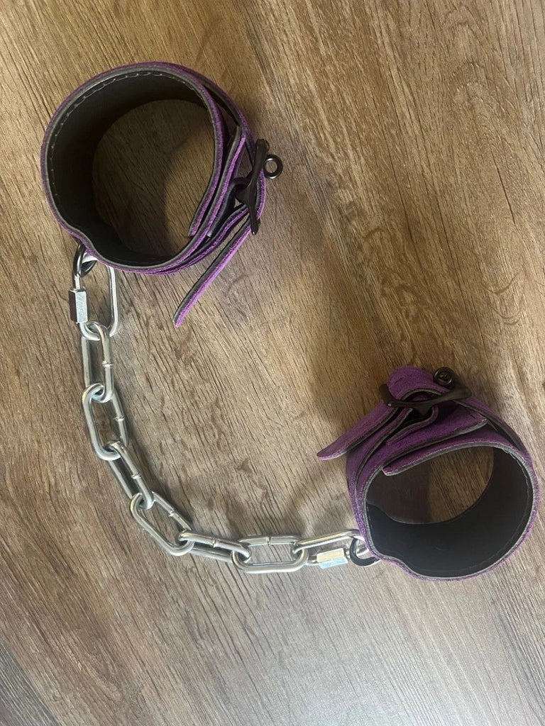 Connector Chain with Quick Links Clip for Bondage Spreader Bars, Restraint Cuffs, BDSM
