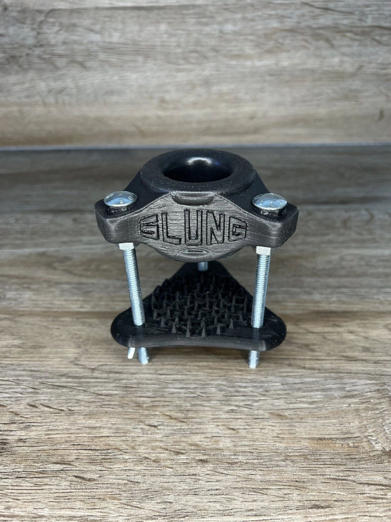 Spiked Crusher Plate Accessory for Oxballs Slung Silicone Ball Stretcher Reversable (Spiked or Smooth)