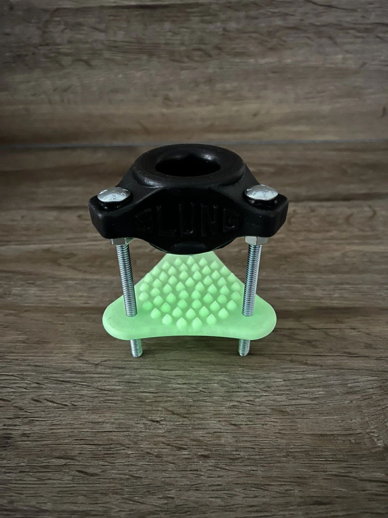 Spiked Crusher Plate Accessory for Oxballs Slung Silicone Ball Stretcher Reversable (Spiked or Smooth)
