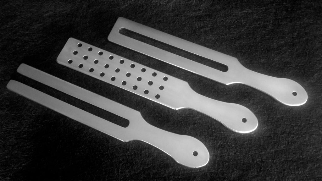 Airflow Spanking Paddle - Choice of Aluminum or Stainless Steel