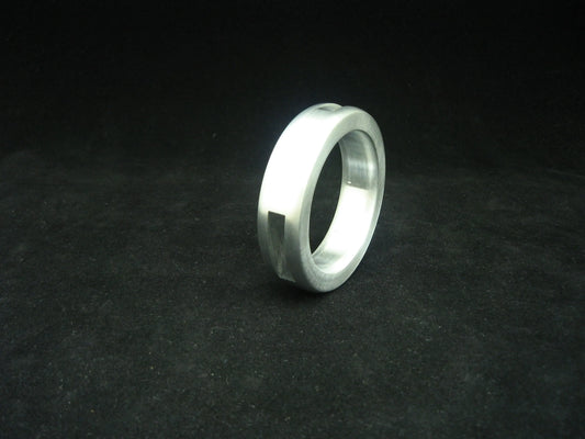 Banshee Style Cockring in Aluminum