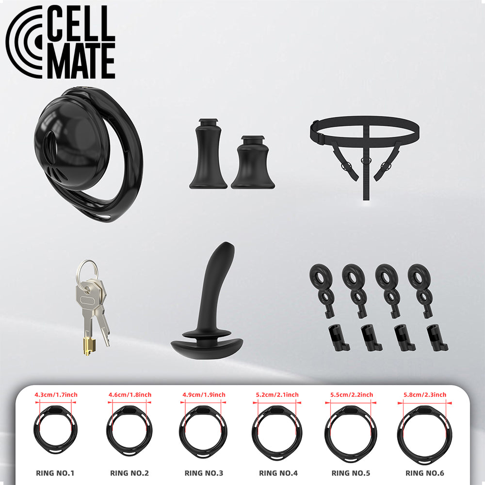 Nero Chastity Cage by CellMate