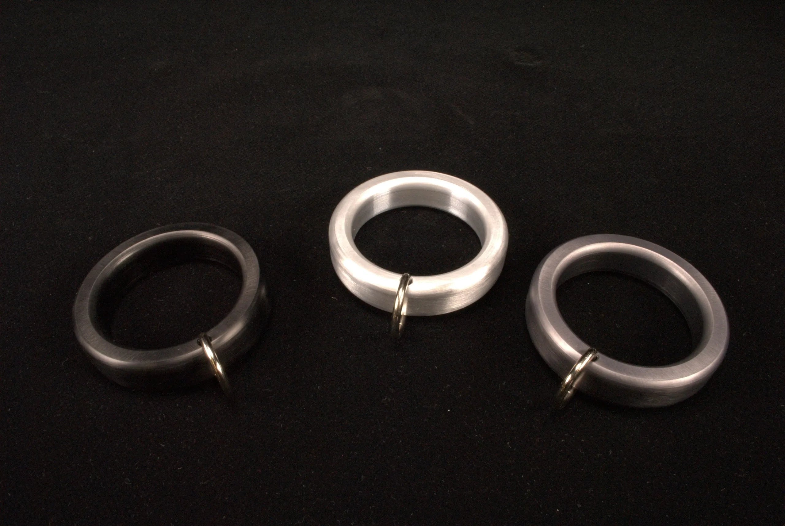 Chubby Style Cockring w/D-Ring in Aluminum – Ballistic Metal