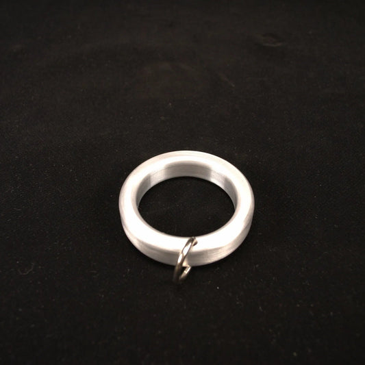 Chubby Style Cockring w/D-Ring in Aluminum
