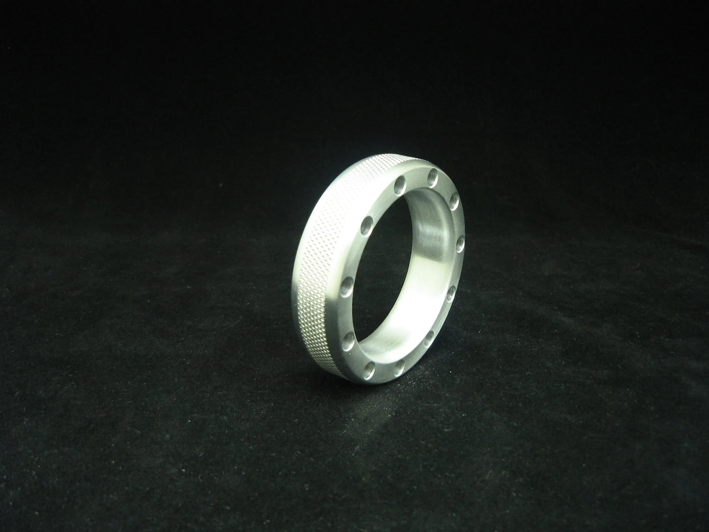 Sidewinder Style Cockring in Aluminum
