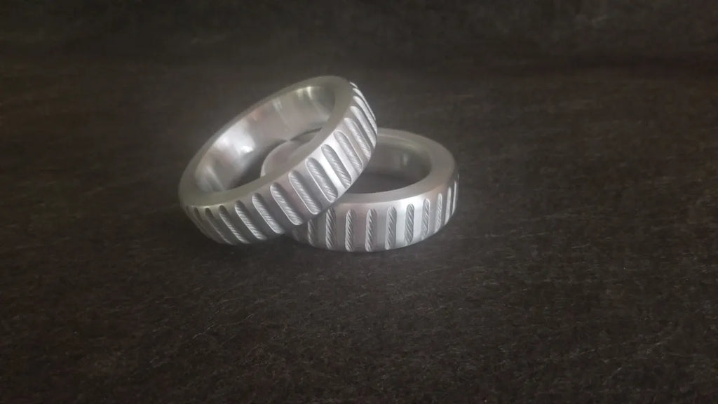 Trax Style Aluminum Cockring