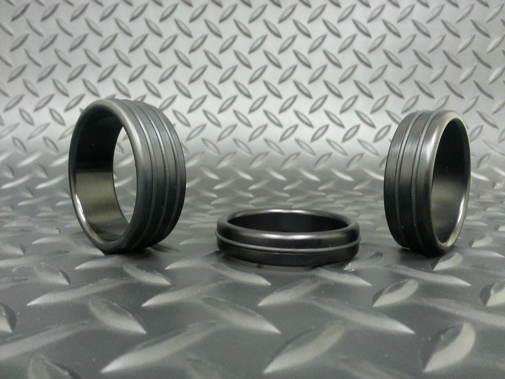 Stealth Black Cockring in Anodized Aluminum