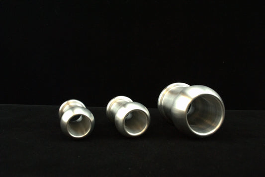 Tunnel Style Anal Plug / Pussy Stretcher in Aluminum