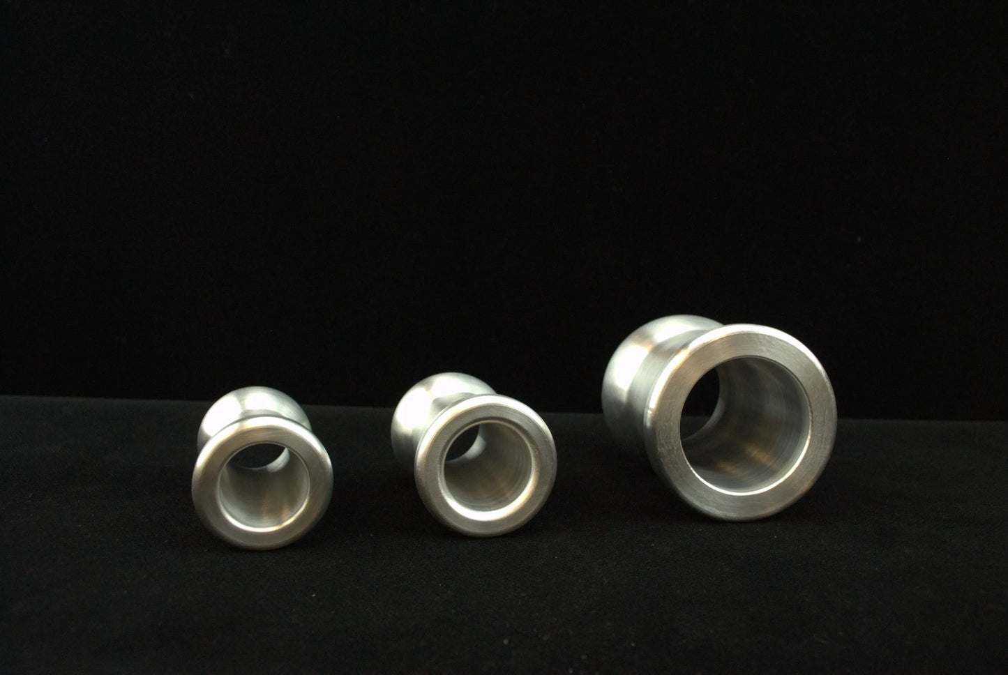 Tunnel Style Anal Plug / Pussy Stretcher in Aluminum