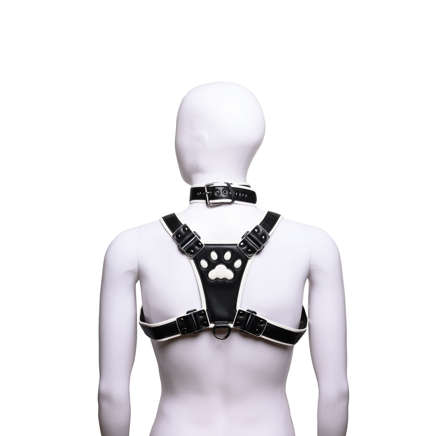 Pup Harness Black & White