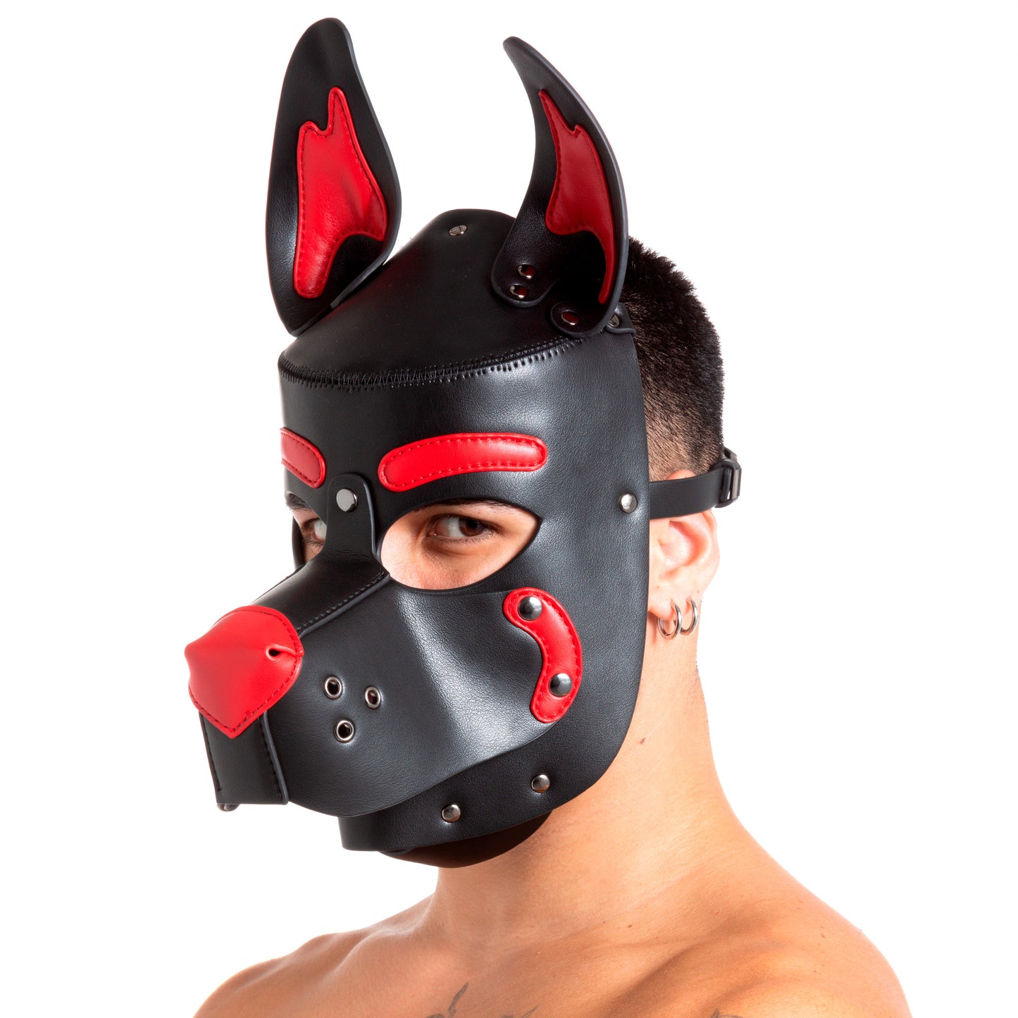Pup Hood Red