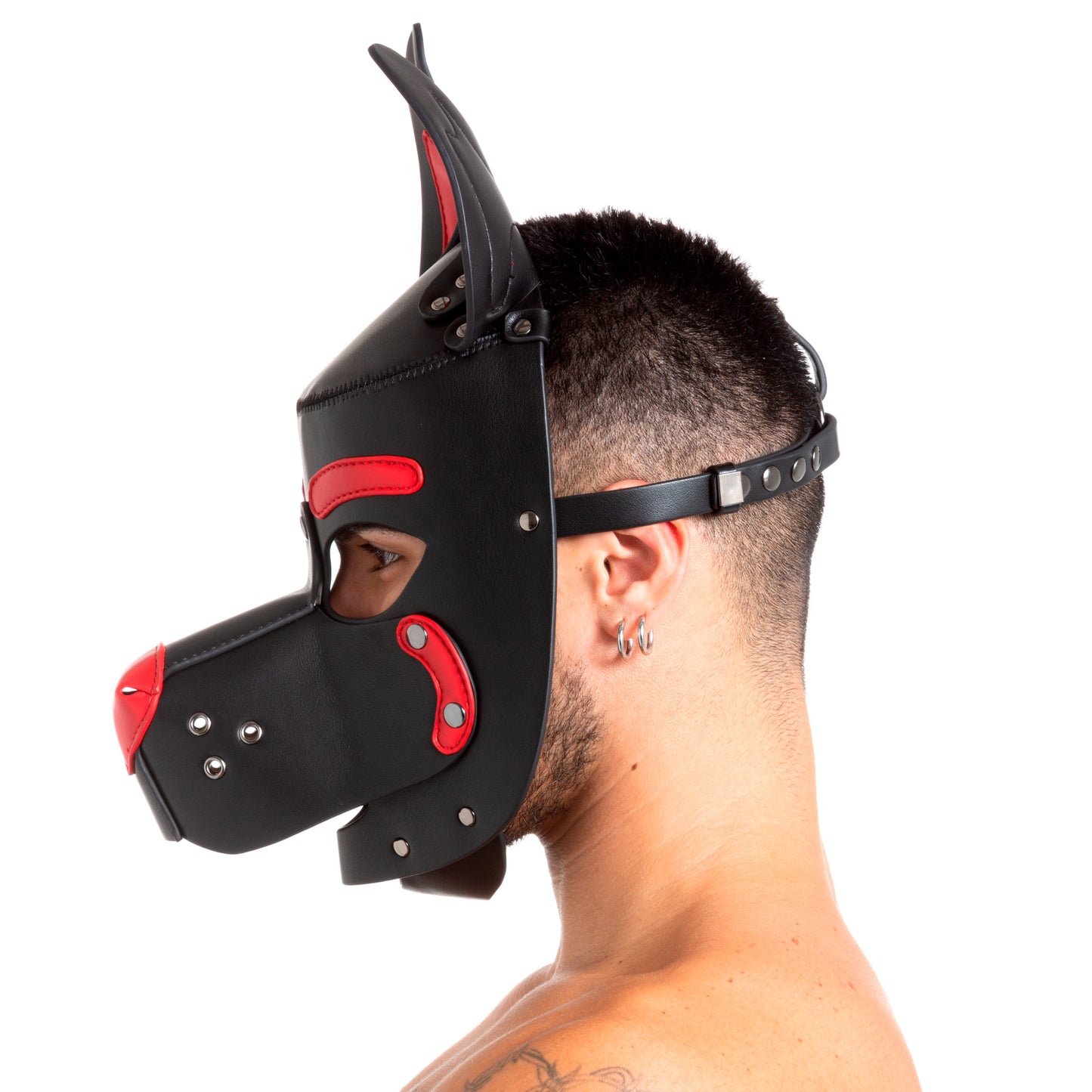 Pup Hood Red