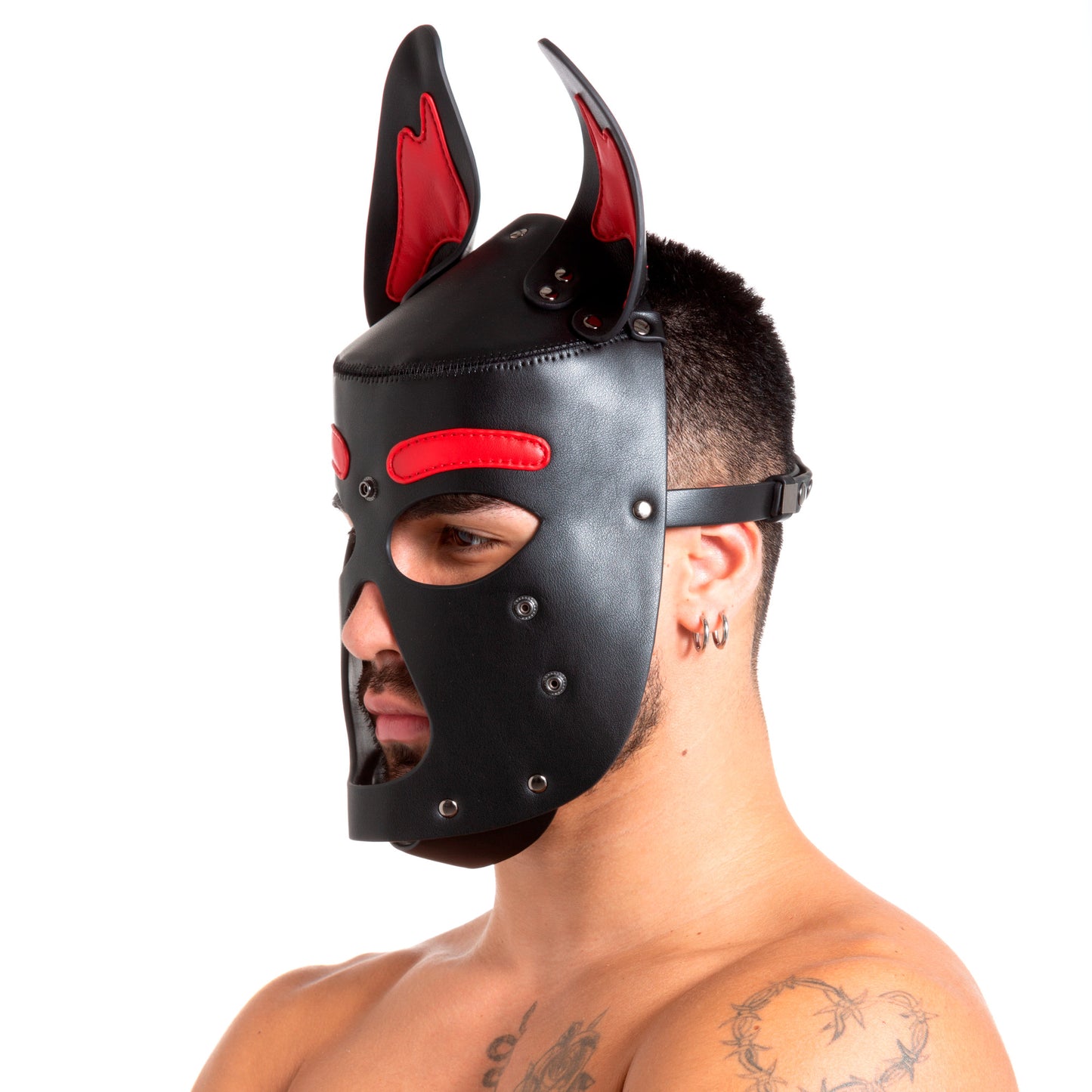 Pup Hood Red
