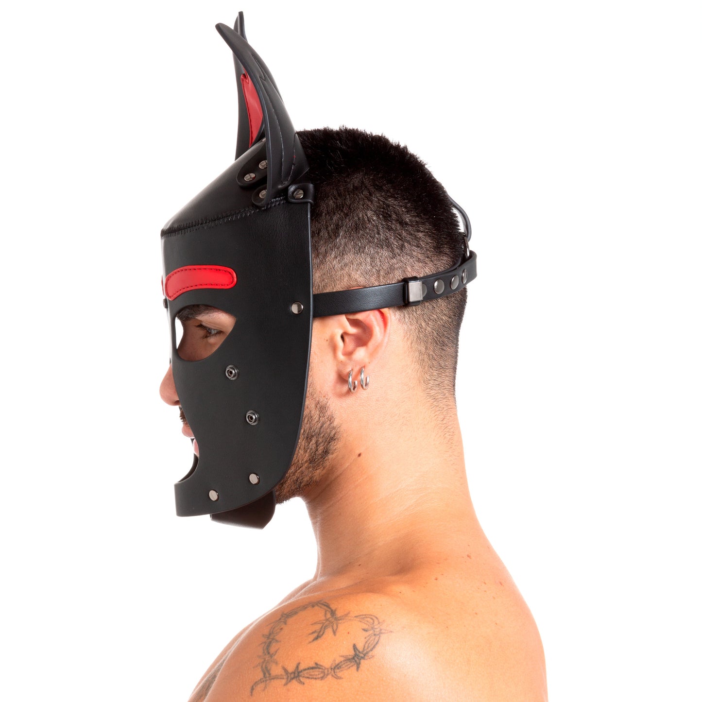 Pup Hood Red