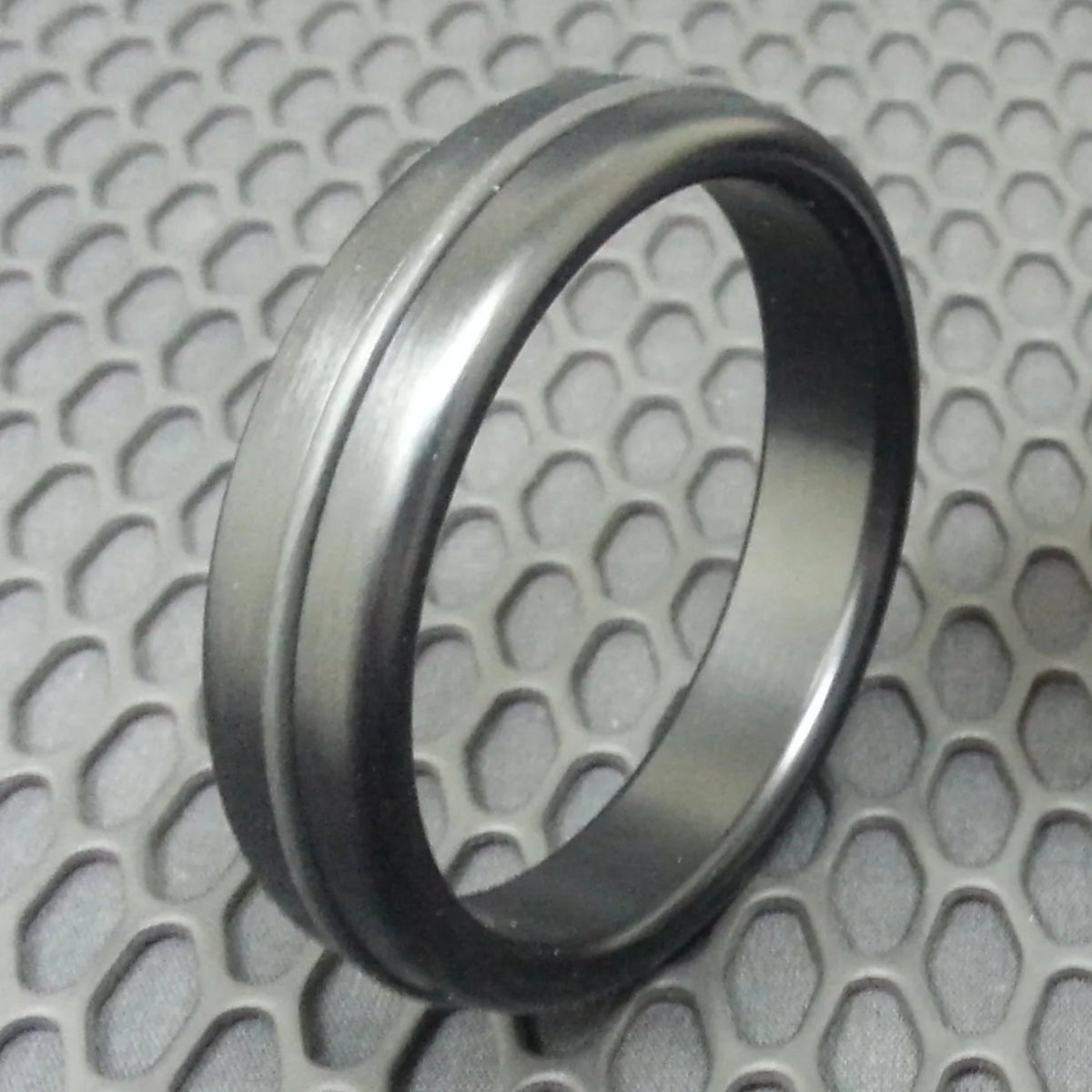 Stealth Black Style Glans Ring in Anodized Aluminum