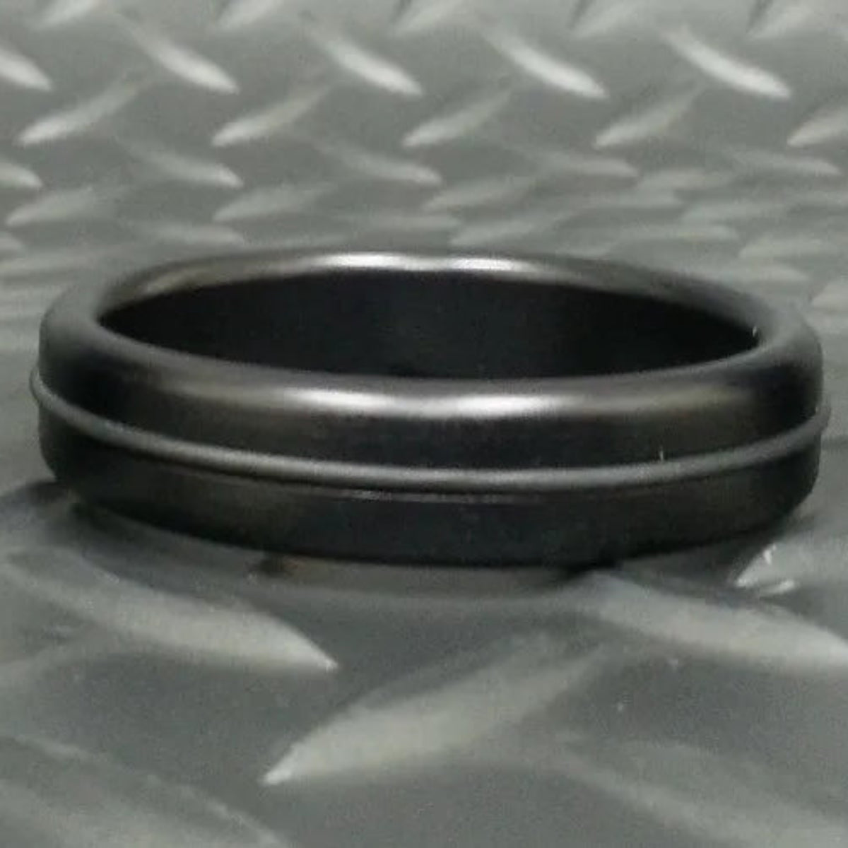 Stealth Black Style Glans Ring in Anodized Aluminum