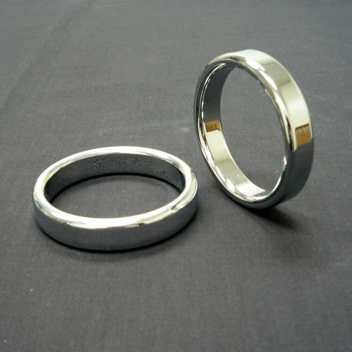 Narrow & Wide Cockring in Chrome