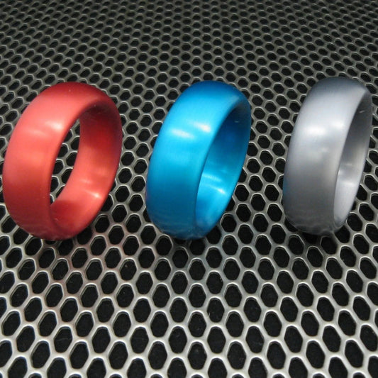 Donut Style Cockring in Anodized Aluminum
