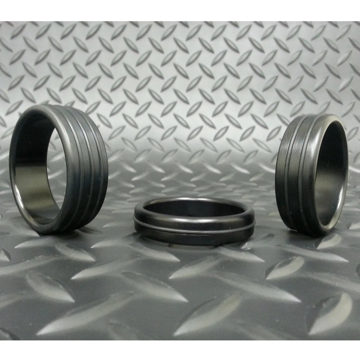 Stealth Black Cockring in Anodized Aluminum
