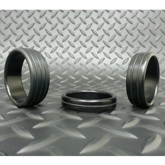 Stealth Black Cockring in Anodized Aluminum
