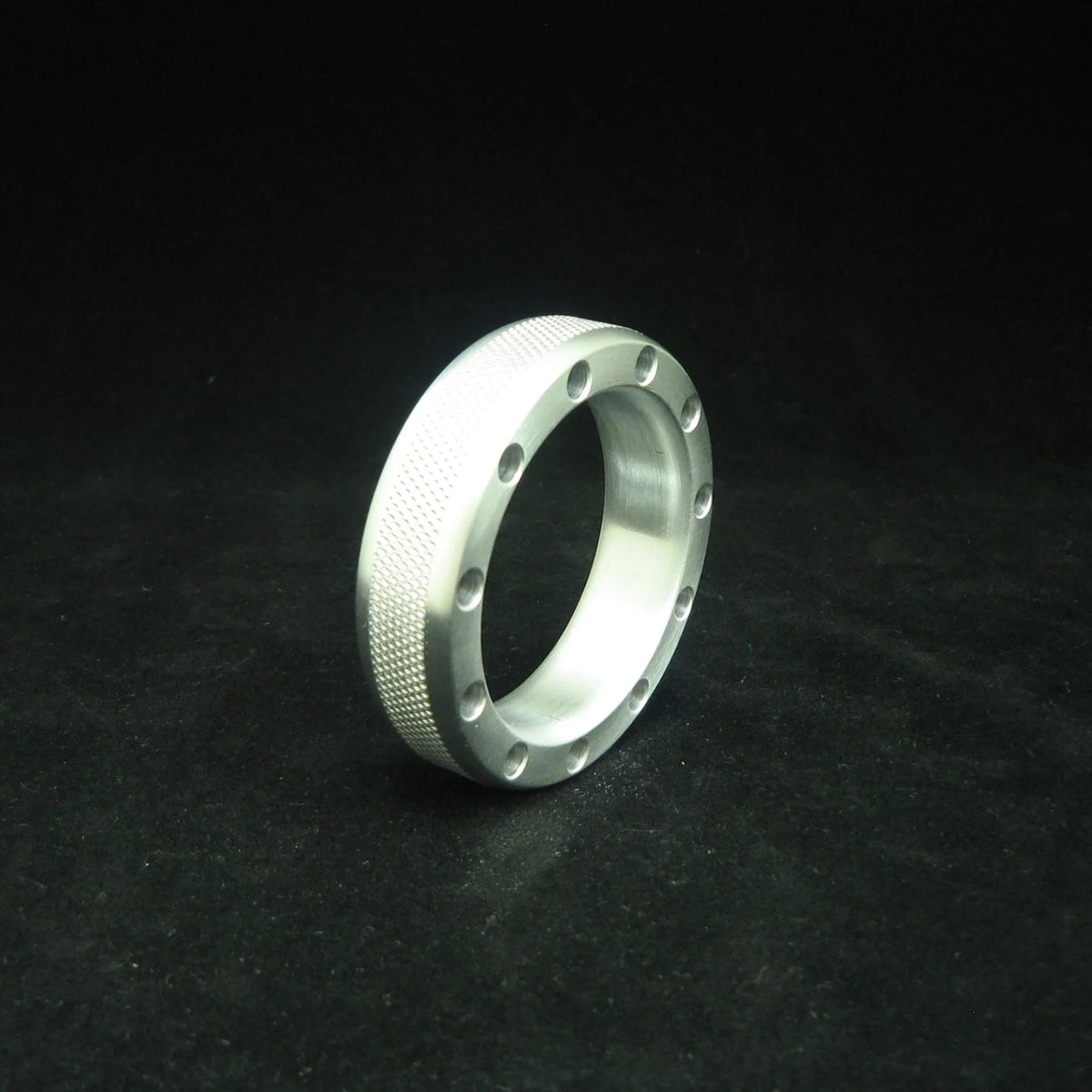 Sidewinder Style Cockring in Aluminum
