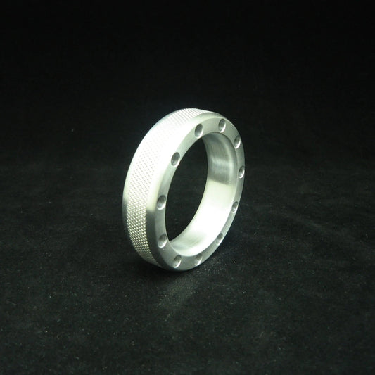 Sidewinder Style Cockring in Aluminum