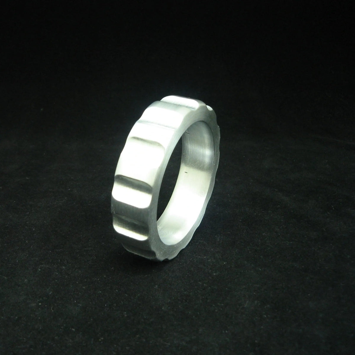 Raptor Style Cockring in Aluminum