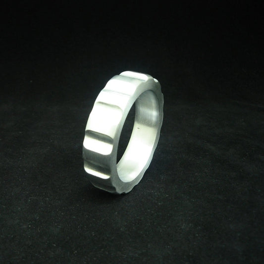 Raptor Style Cockring in Aluminum
