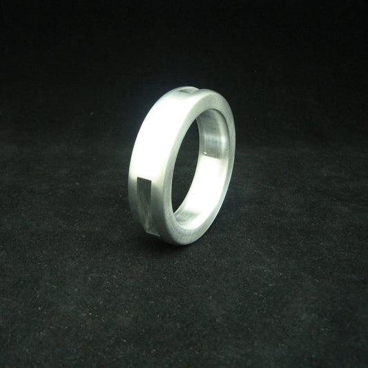 Banshee Style Cockring in Aluminum