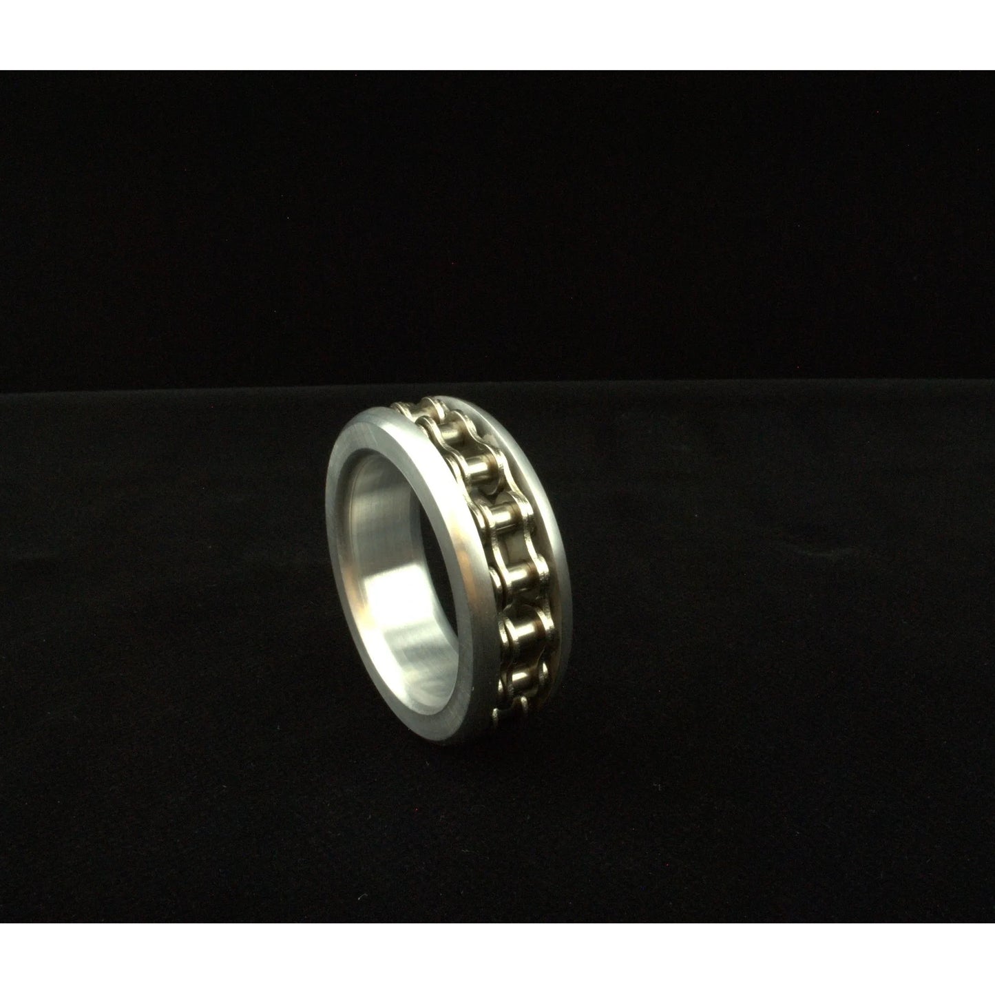 Biker Chain Head / Shaft / Glans Cockring in Aluminum