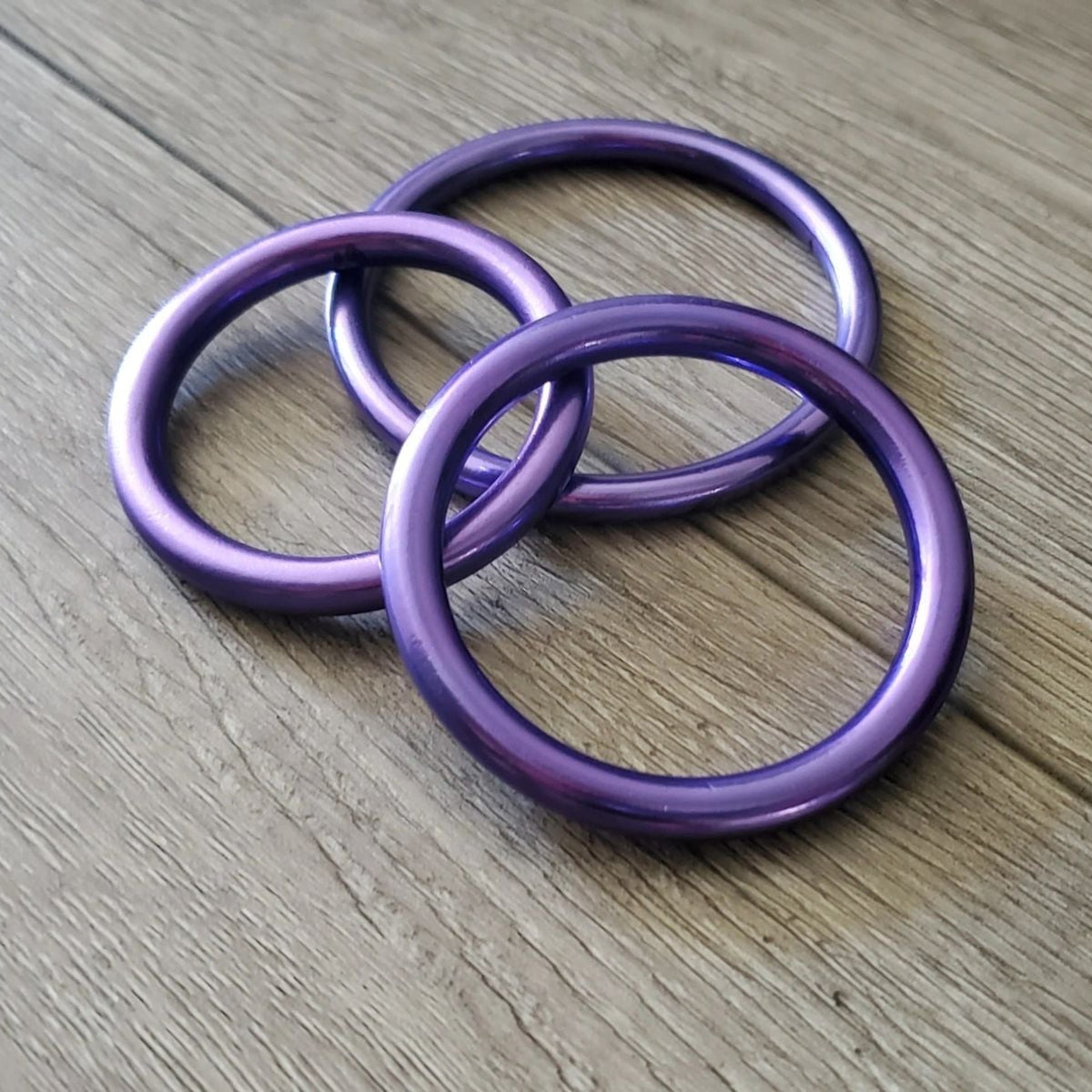 Round Style Cockring in Anodized Aluminum