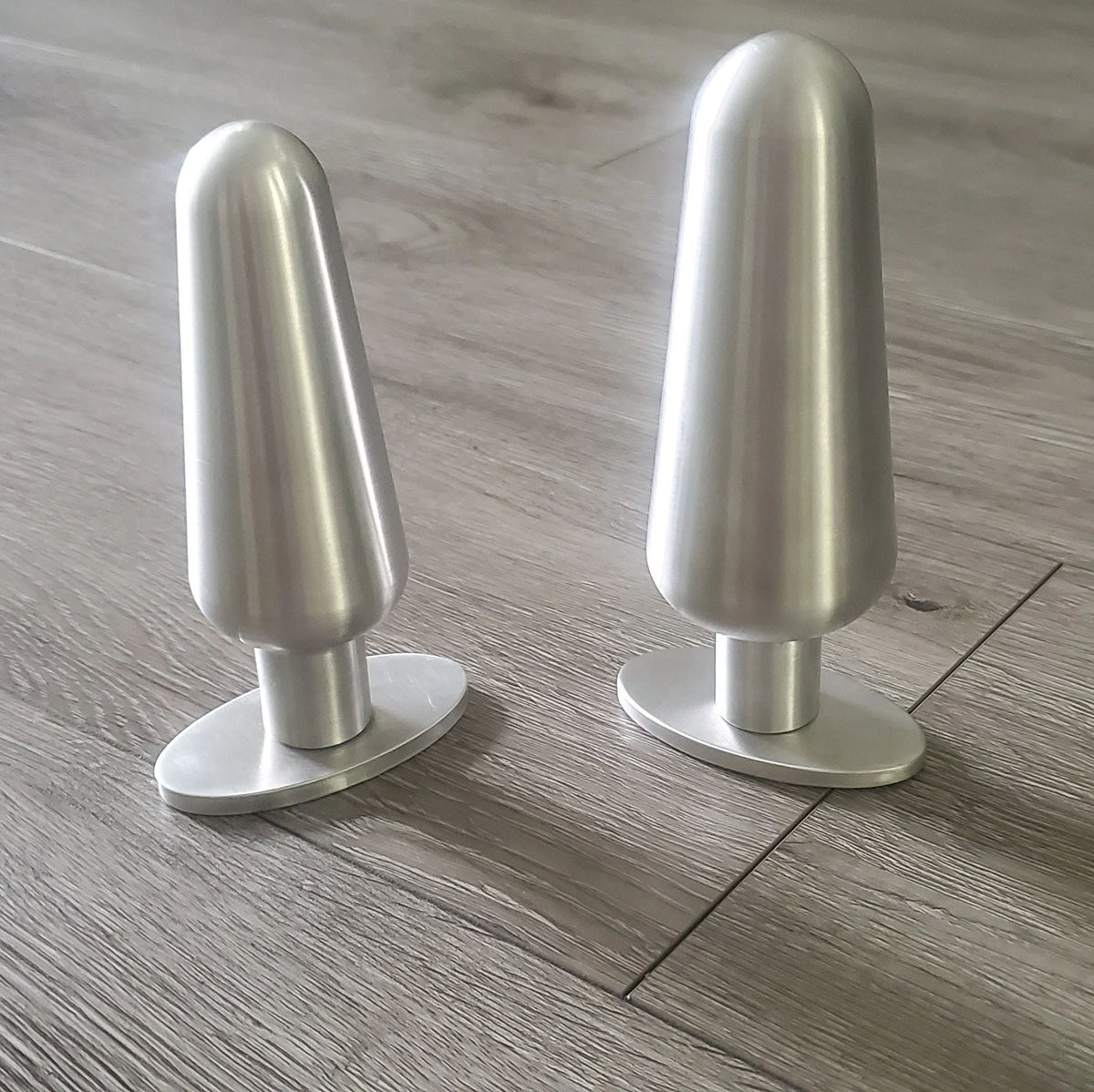 Grand Butt Plug Tapered Shape in Aluminum