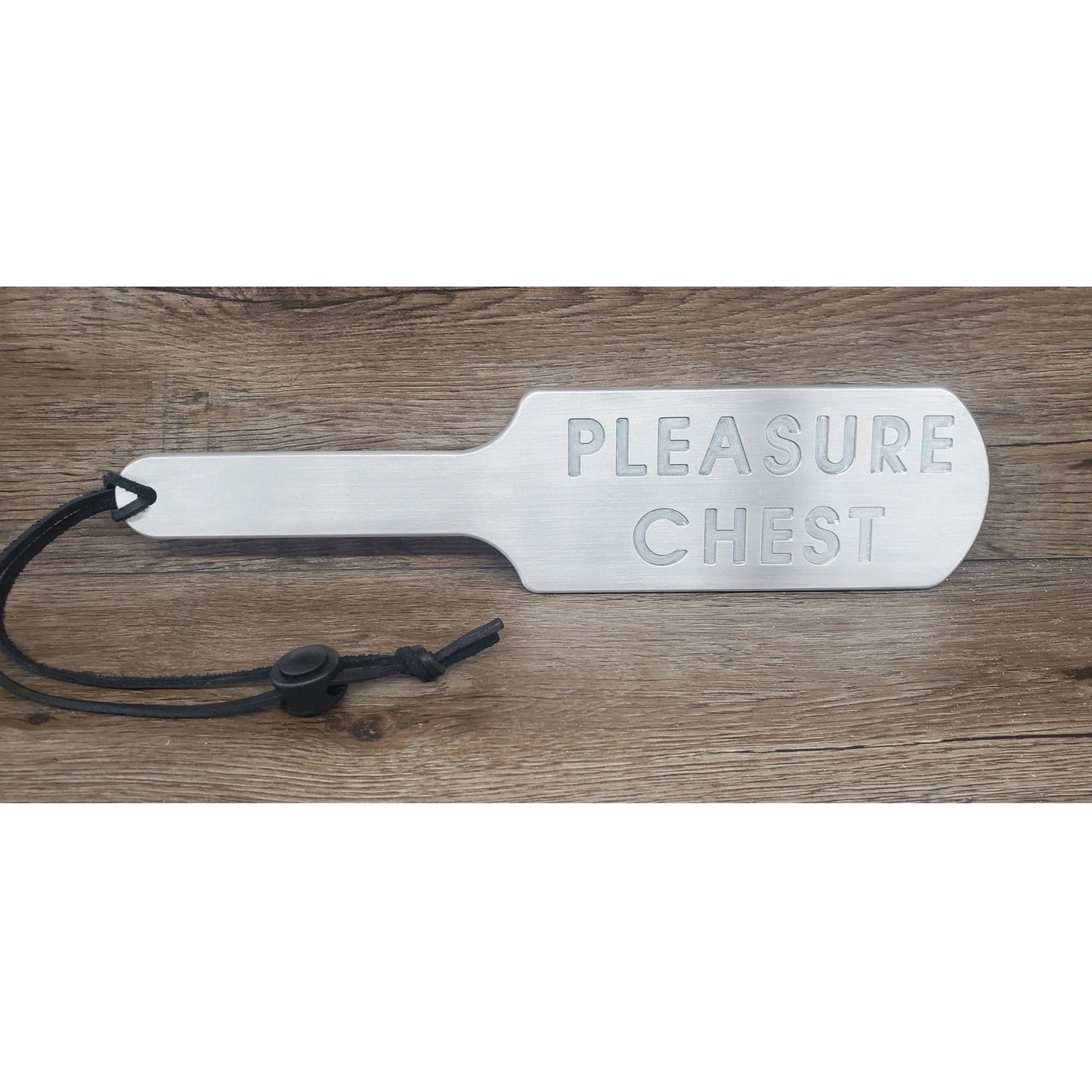 Custom Engraved Personalized BDSM Spanking Paddle in Aluminum