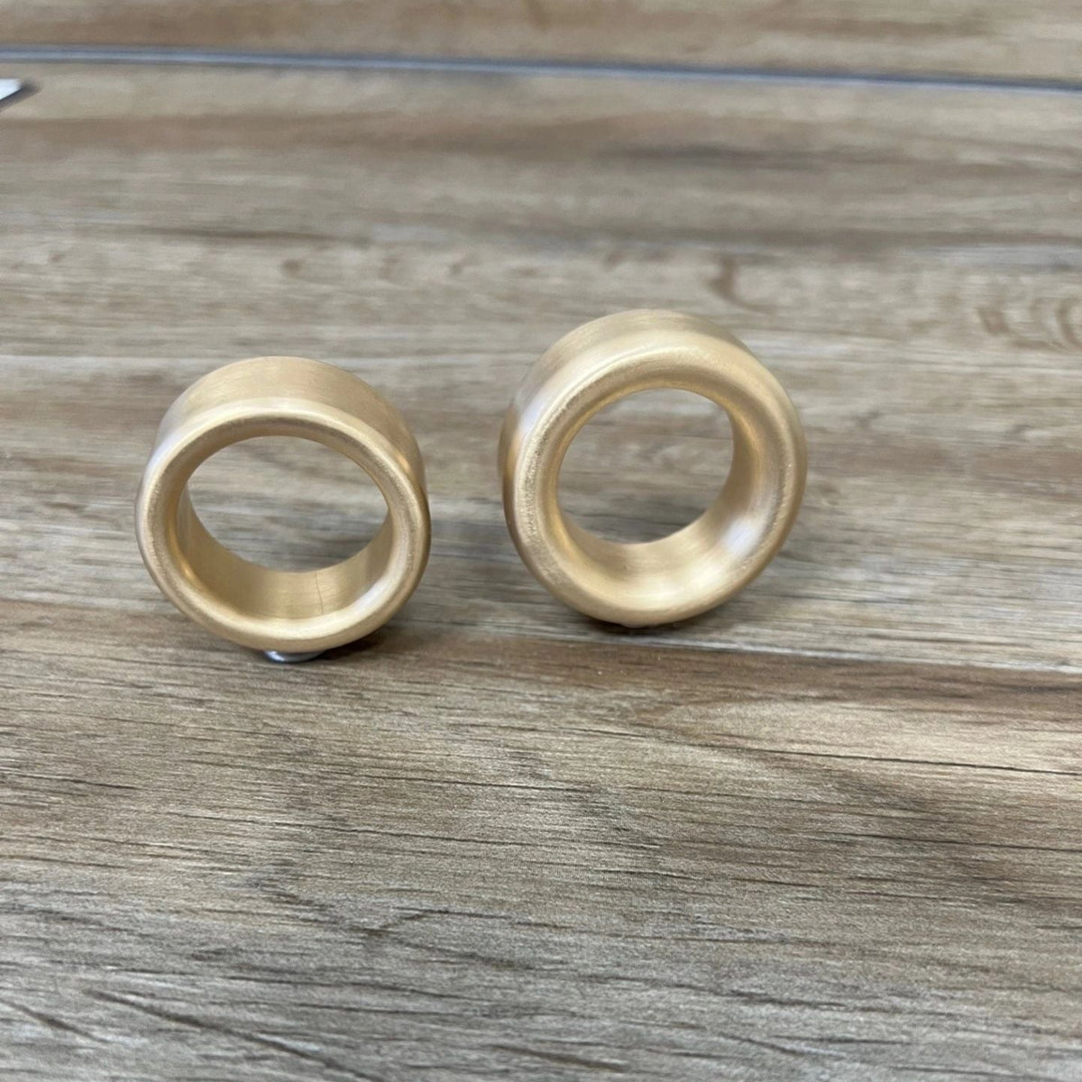 Aurelius Thick & Heavy Style Glans Ring & Cockring in Brass