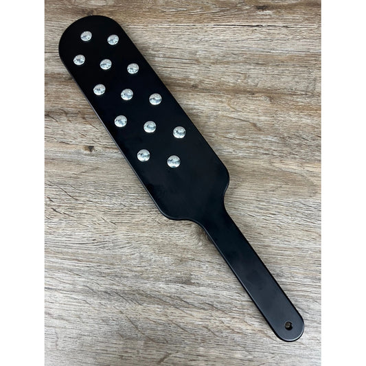 Black Beauty Spanking Paddle in Anodized Aluminum