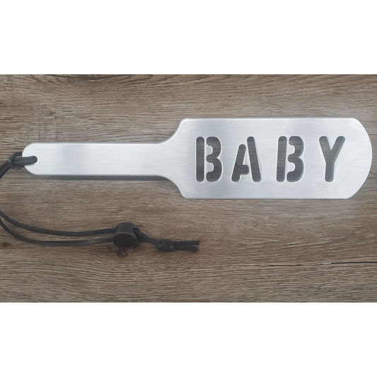 BABY Spanking Paddle in Aluminum