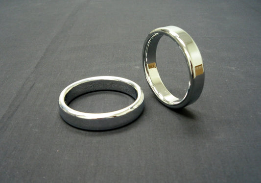 Narrow & Wide Cockring in Chrome